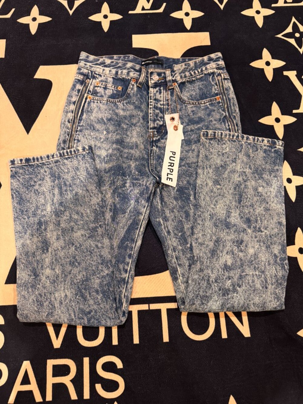 Acid Wash Baggy Jeans